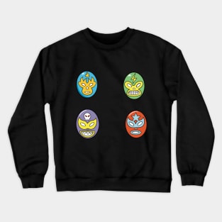 Lucha Libre Wrestlers Crewneck Sweatshirt